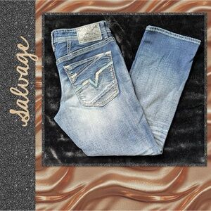 📛⛔️SOLD⛔️📛👖Salvage Mayhem Jeans 👖 33x30. NWOT!!